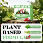 Mosquito Repellent for Patio 48 Balls - Natural Mosquito Repellent Indoor & Outdoor Use, Mosquito Deterrent for Yard - Long Lasting Mosquito Control for Camping, Travel & Home