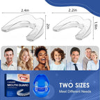 OHALEEP Anti Grinding Guard for Clenching Teeth at Night, Teeth Grinding Mouthguards for Sleeping, Mouth Guard for Grinding Teeth at Night, Night Guards for Teeth Grinding for Adults
