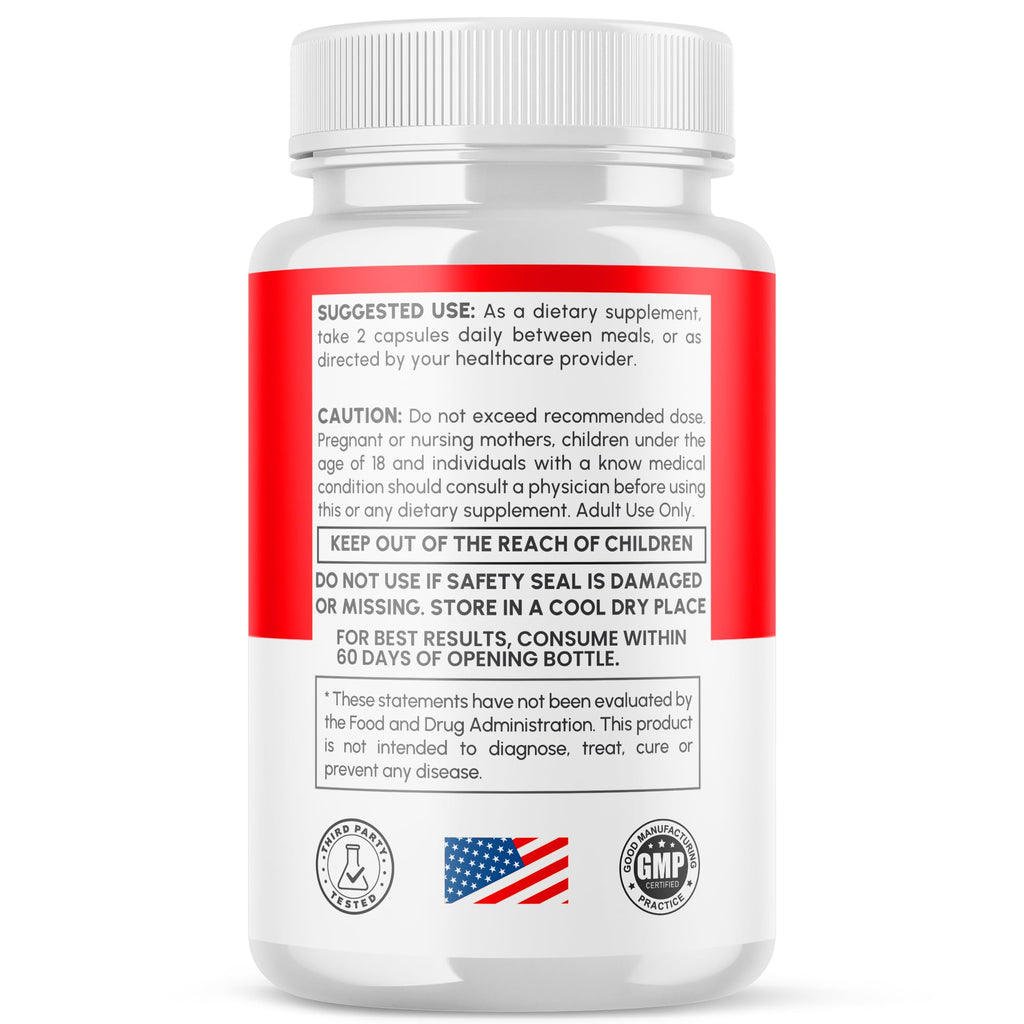 (2 Pack) Biosteady Blood Optimizer Capsules, Official Bio Steady Pills with All Natural Ingredients, Biosteady Advanced Health & Wellness Supplement with Maximum Strength Multivitamins (120 Capsules)