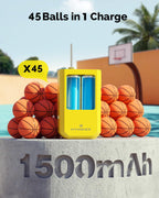 HYVOHEX Mini Electric Ball Pump with Needle for Sports Balls