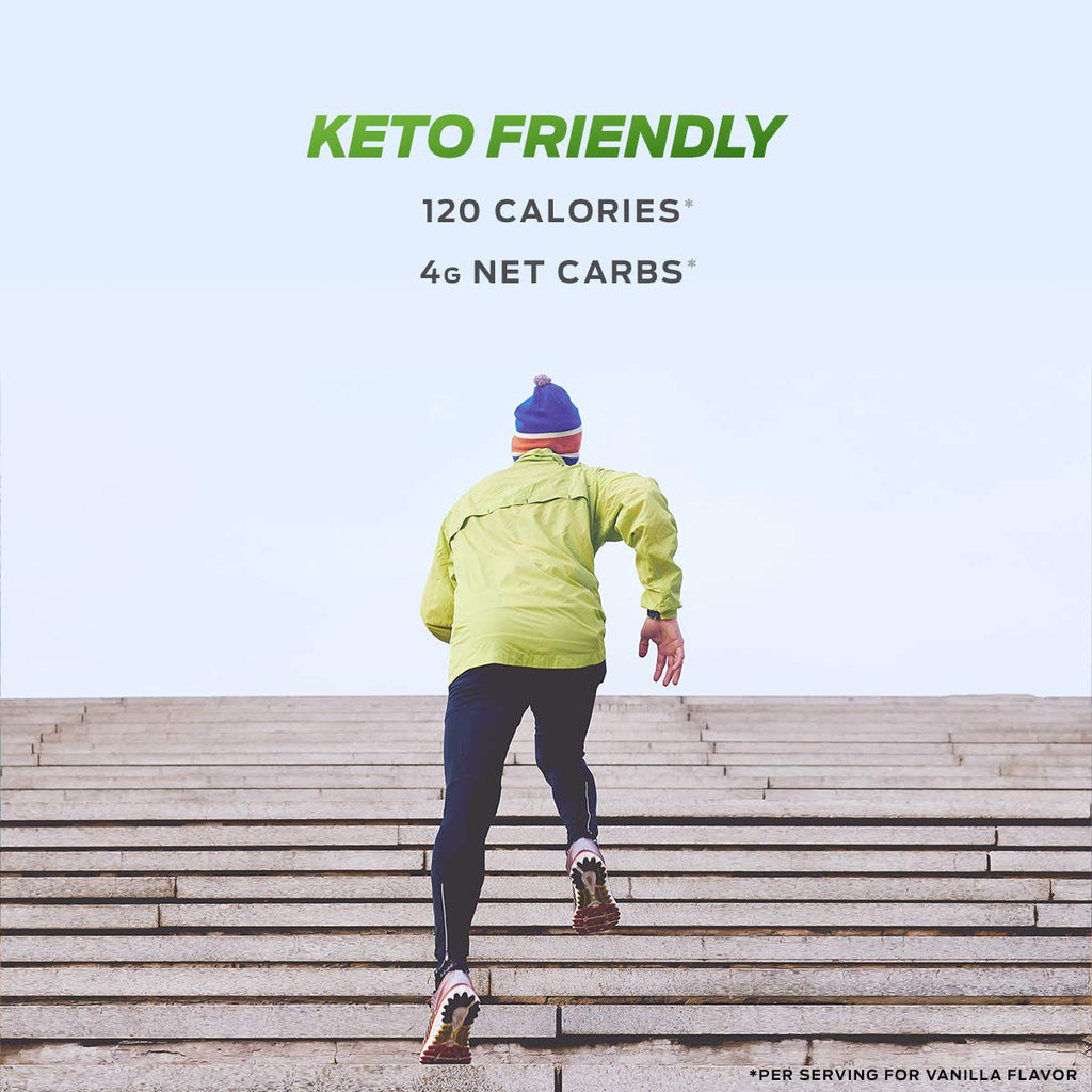 Vega Protein and Greens, Salted Caramel, Plant Based Protein Powder Plus Veggies, Vegan Protein Powder, Keto-Friendly, Vegetarian, Gluten Free, Soy Free, Dairy Free, Lactose Free, 25 Servings, 26.5 Ounce