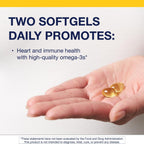 Metagenics OmegaGenics Fish Oil EPA-DHA 300-180 mg EPA & 120 mg DHA per Softgel - Supports Heart, Brain, Eye, Joint & Immune Health* - Non-GMO, Gluten-Free - GMP Certified Facility - 270 Softgels