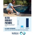 Aquabeacon® Premium 60-Pack Original Longer Lasting Pool Skimmer Socks PureGuard, Ultrafine Mesh Perfect Pool & Spa Savers for Filters, Baskets, and Skimmers