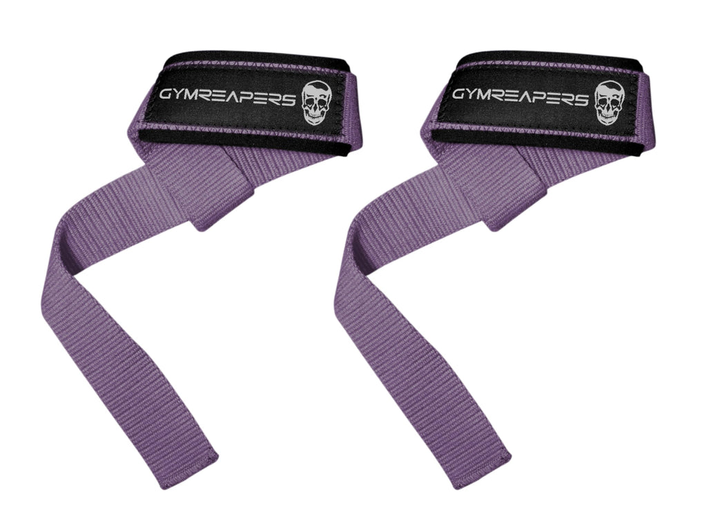 Gymreapers Lifting Wrist Straps for Weightlifting, Bodybuilding, Powerlifting, Strength Training, & Deadlifts - Padded Neoprene with 18" Cotton