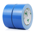 BOMEI PACK 2 Pack Blue Heavy Duty Duct Tape Strong Adhesive, 2 Inch x 35 Yd Duct Heavy Duty Waterproof All Weather Duct Tape No Residue Sealing for Indoor&Outdoor Repair