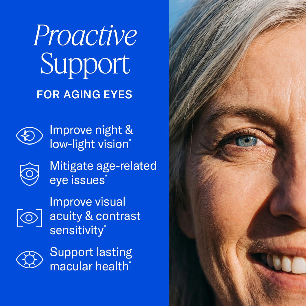 EyePromise Restore Eye Health Supplements - 180 Softgels, 90-Day Supply - Omega 3 Supplement for Aging Eyes with Lutein and Zeaxanthin, Fish Oil, EPA, DHA & Eye Vitamins and Nutrients