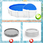 Desunqin 10 x 6 x 3.5 in Metal Poolside Storage Basket for Square Top Pools Only, Fit 4.9" to 9" Top Rails, Adjustable Swimming Pool Hanging Basket, Above Ground Pool Shelf Accessories to Organize