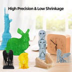 ANYCUBIC 3D Printer Resin, 405nm High Precision Fast Curing UV Photopolymer Resin for LCD 3D Printing, 1kg TL Green