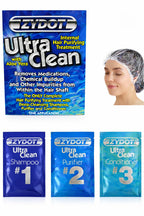 Shootclhear Zydot Ultra Clean Detox Shampoo & Conditioner Kit – Deep Cleansing Clarifying Shampoo for Hair Buildup Removal, Chemical & Impurity Detox, Purifying Hair Treatment With Shower Cap