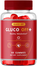 Gluco Off Gummies - GlucoOFF + Advanced Formula Premium All Natural Ingredients Maximum Strength, Daily Support Gummys Vitamins for Health and Wellness Reviews, 60 Gummies for 1 Month
