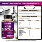 (2 Pack) Hair Growth Vitamins for Women | Biotin 10,000mcg, Collagen, Patented OptiMSM®, goMCT®, Saw Palmetto | Naturally Regrow Stronger & Healthier Hair, Skin and Nails | May Stop Hair Loss