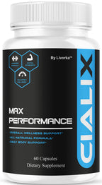 Cialix Pills for Men, Official Cialix Premium Advanced Formula Supplement Capsules - Maximum Strength, Natural Cialix Vitamin Support for Overall Health & Wellness, 60 Capsules for 1 Month