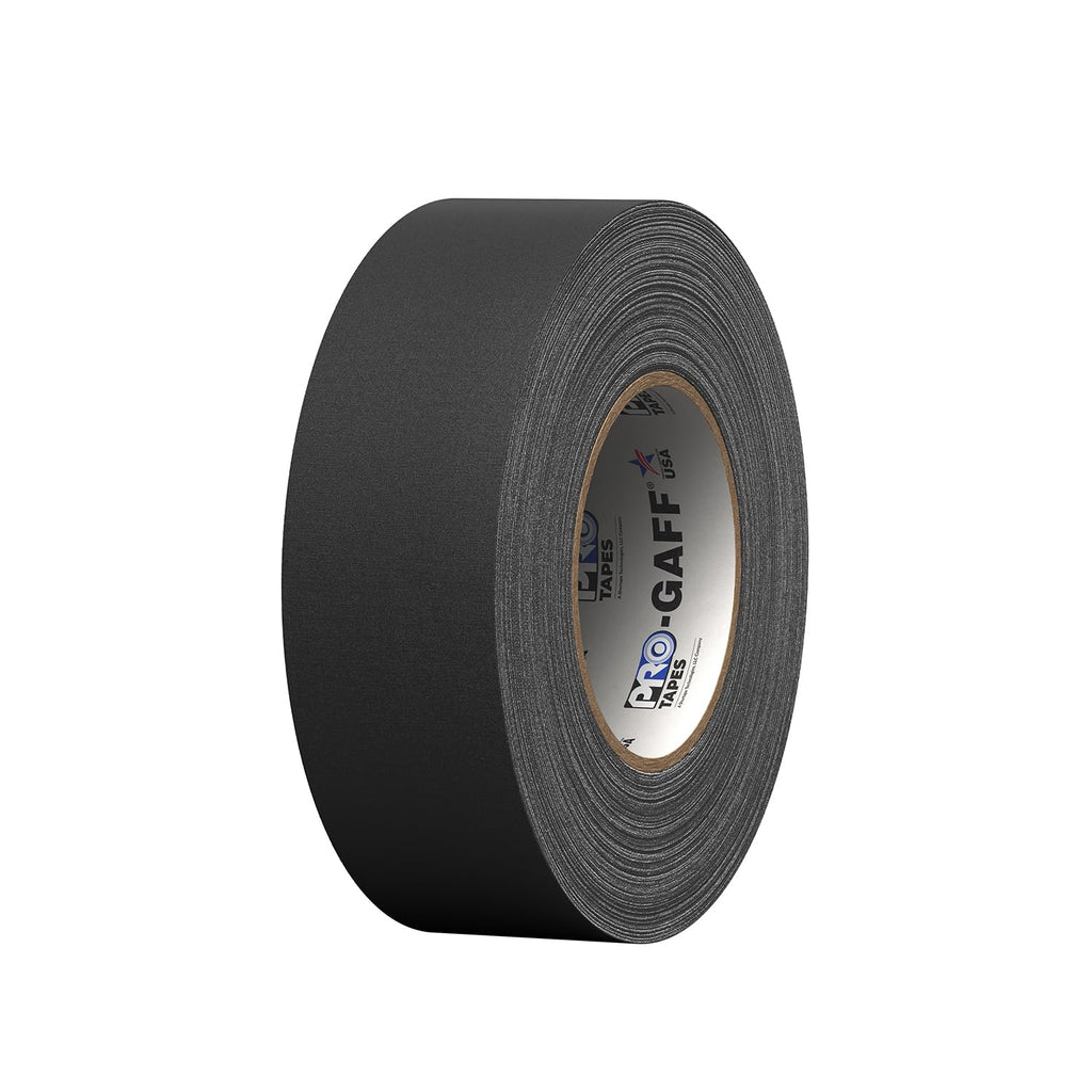 Pro Gaffer Gaffers Tape, 2 in x 55 yd, Black