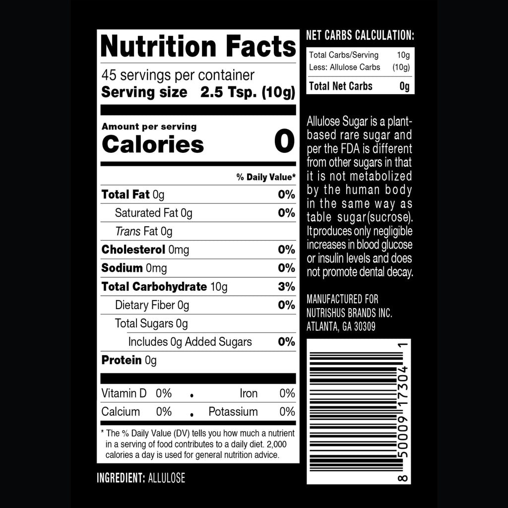 RxSugar 1 Pound Canister