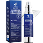 Uttse 6-in-1 Mens Face Moisturizer: Face Cream for Men - Reduce the Look of Eye Bags, Dark Circles, and Puffiness - Skin Care for Men - 1.7 fl oz - Made in Korea