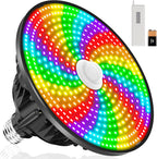 CEDIO LED Pool Light Bulb for Inground Pool, 2026 Upgraded 120V RGB Color Changing Pool Lights Underwater Pool Light with Remote Control, E26/E27 Replacement Pool Light (Pool Light Bulb Black)