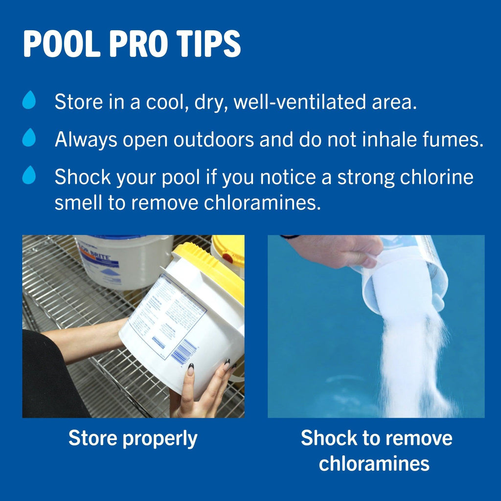 Leslie's 3 Inch Stabilized Chlorine Tablets for Sanitizing Swimming Pools - Individually Wrapped, Slow Dissolving - 90% Available Chlorine - 99% Tri-Chlor - 10 Pounds