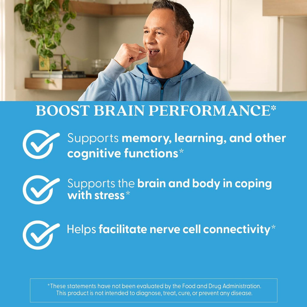 Doctor's Best Phosphatidylserine Supplement 100 mg - Phosphatidyl Serine Capsules for Men & Women, Memory & Cognitive Support for Adults, Supports Brain Health, Gluten Free, Vegan - 120 Veg Caps