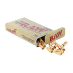 RAW Natural Unrefined 100 Tip Pre-Rolled Tin - (6)