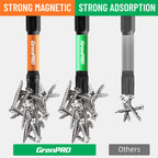 GRENPRO Impact Screwdriver Bits Set, 35Pcs 2” Allen Wrench Drill Bit Set (Metric & SAE)/Trox, Premium S2 Steel Magnetic 1/4" Hex-Shank Bit Set,CNC Machined, Automotive Mechanic Home Repair