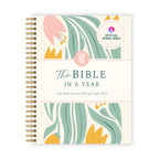 Official Spiral Bible in a Year, 52 Week Bible Study Guide (Floral)