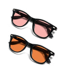 BRADDELL FL-41 Rose & FL-60 Wayfarer Blue Light Glasses for Migraine Light Sensitivity, Fluorescent LED Lighting & Concussion