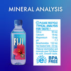FIJI Natural Artesian Bottled Water 330mL / 11.15 Fl Ounce (Pack of 24)