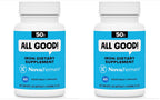 NovaFerrum All Good | Iron Capsule Supplements for Adults | Anemia | 50mg of Iron | 60 Servings | Sugar Free | Vegan | Gluten Free (Pack of 2)