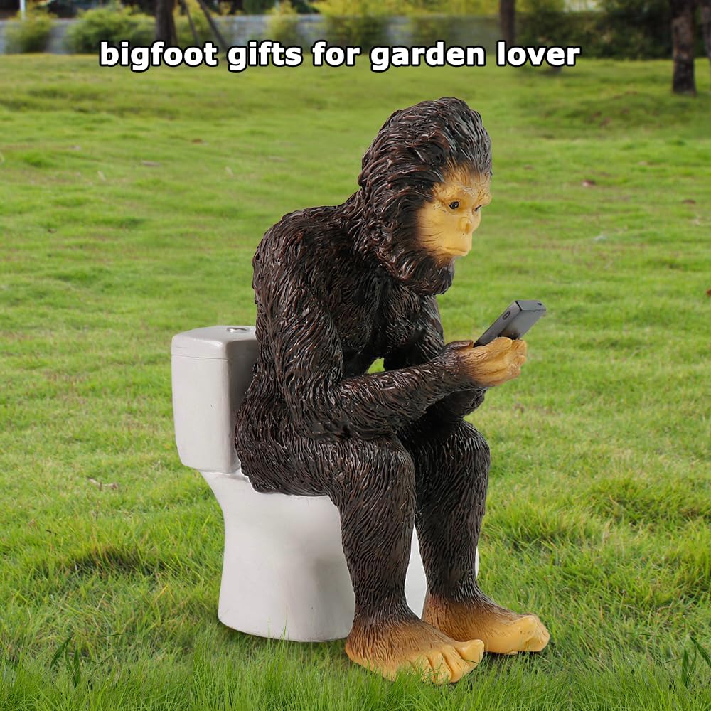 TB TIBAG Bigfoot Statues Sasquatch Outdoor Indoor Decorations