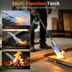 Sondiko Propane Torch Weed Burner, 30" Detachable Weed Torch, Blow Torch