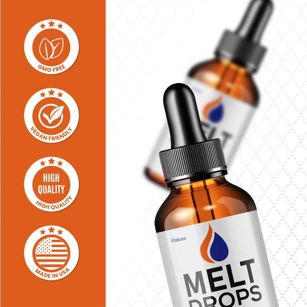 Melt Drops Pro, MeltDrops Pro Liquid Vitamin Supplement Advanced Maximum Strength Formula for Loss Support Management, Premium Natural Ingredients for Overall Health, Energy & Wellness Reviews (2oz)