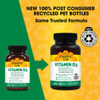 Country Life Vitamin D3 5000 IU for Immune and Bone Health, Calcium Absorption, and Colon Health - Sustainable Source from Lanolin, Available in Various Strengths