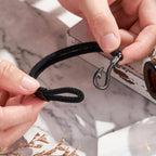Fishing Gifts for Men Cool Black Fishing Bracelet Accessories Stuff Jewelry