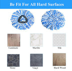 [10 Pack]Mop Heads Replacements, Spin Mop Replacement Head Deep Cleaning Machine Washable and Easy Replace,Spin Mop Refill Replacement Head 100% Microfiber,Mop Head Compatible with RinseClea