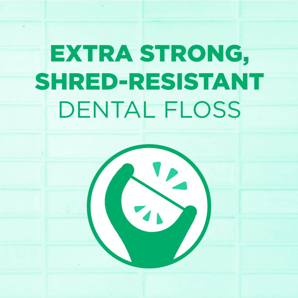 GUM Professional Clean Dental Floss Picks, Extra-Strong Shred-Resistant Flossers with Easy-Grip Handle, Fresh Mint Flavor, 90 Count (Pack of 6) 540Total