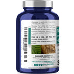 NusaPure Slippery Elm Bark Capsules, 450 mg, 200 Veg Capsules (Non-GMO, Vegan)