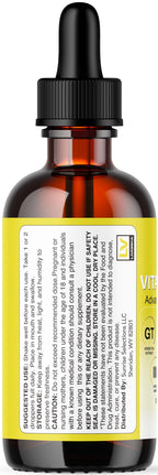 Vital Drops - Official Vital Drops Advanced Formula, VitalDrops Daily Premium Liquid Supplement Support All Natural Multivitamin for Overall Health & Wellness, 1 Bottle for 1 Month