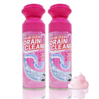 Foam Drain Cleaner, Drain Sink Cleaner and Deodorizer, Clog Remover for Kitchen, Sinks, Tubs (2 Pcs)