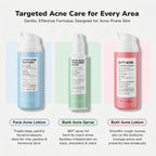 BellamiLuxx Fungal Acne Treatment Lotion: Effective Face & Body Pimple Cream for Bumps, Clusters, Itch & Redness – Fungal Prone Skin Acne Treatment Moisturizer for Teens & Adults with Natural Actives