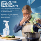 Zero Odor Multi-Purpose Odor Eliminator, Fabric & Room Deodorizer, 16 oz
