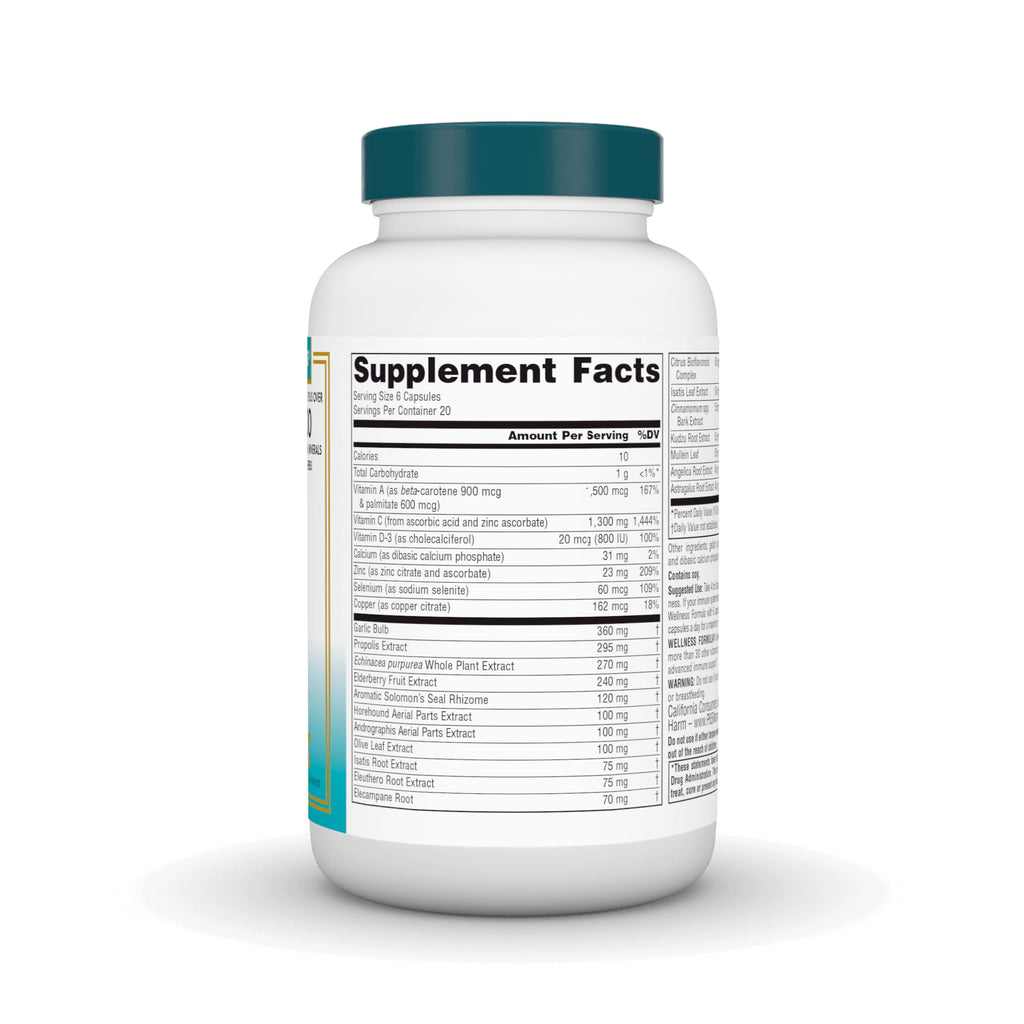 Source Naturals Wellness Formula, Advanced Immune Support - 120 Capsules