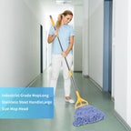 HiBaby Commercial Mop, 63Inch Handle Heavy Duty Industrial Mop