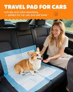 Powools Puppy Pads, 22 x 22 in, Super Absorbent, Spill-Proof, 100 Packs