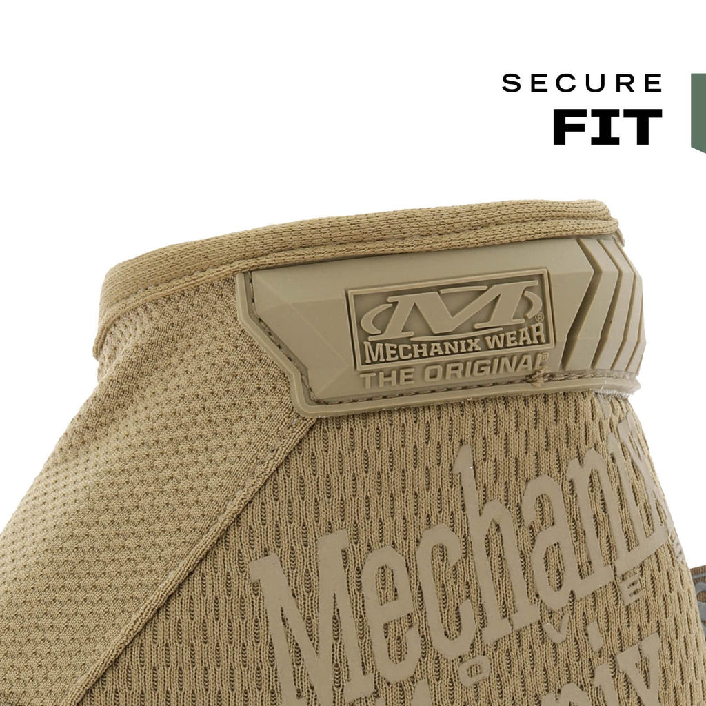Mechanix Wear: The Original Coyote Tactical Work Gloves with Secure Fit, Flexible Grip for Multi-purpose Use, Durable Touchscreen Safety Gloves for Men (Large, Coyote Brown)
