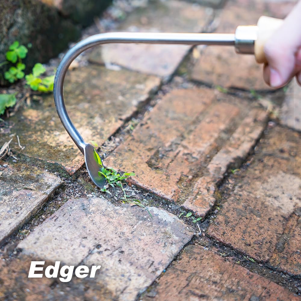 Berry&Bird Weed Puller, Crack Weeder Cultivator Garden Hand Tool