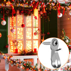 HiGift 36 Pack Light Hanger Hooks, Stainless Steel Screw in Hook for Hanging Outdoor Lights, Rope Light Clips for Christmas and Holiday Decor, Wire and Fairy Led Lights, Silver