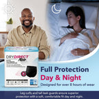 Dry Direct Noir Ultimate Protective Underwear (XLarge - Pack of 14) by Parentgiving