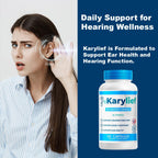 (2 Pack) Karylief Capsules, Official Tinnitus & Ear Health Advanced Support Supplement with Premium Ingredients, All Natural Karilief for Ringing Ears, Clarity & Overall Wellness (120 Capsules)