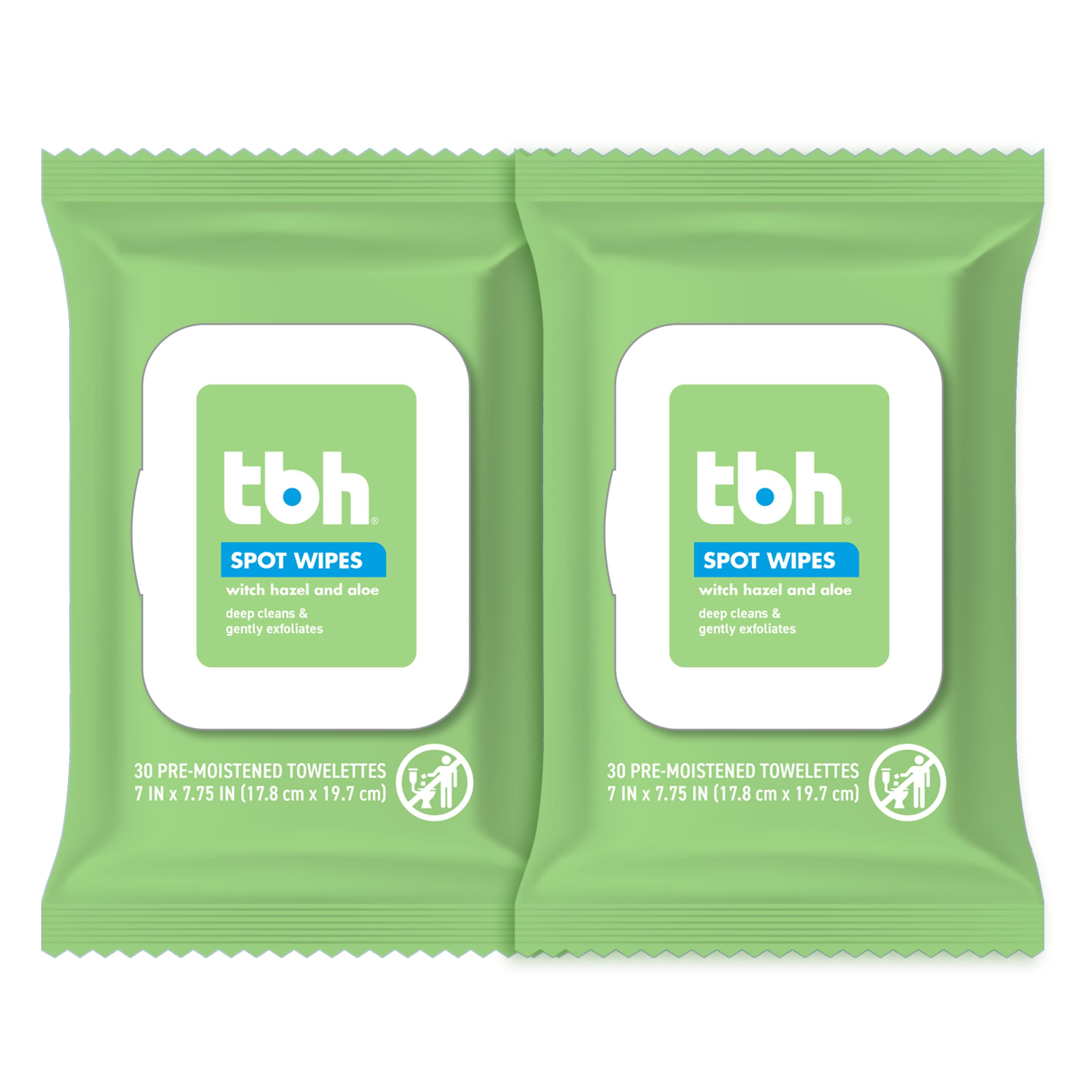 TBH Kids Spot Face Cleansing Wipes – Gentle Daily Skincare for Preteens & Teens with Oily, Dry & Sensitive Skin – Salicylic Acid & Witch Hazel – Paraben-Free & Dermatologist-Approved – 30ct (2 pack)