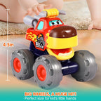 Toy Cars for 1-3 Year Old, 3PCS Animal Monster Truck, 1 Year Old Boy Gifts
